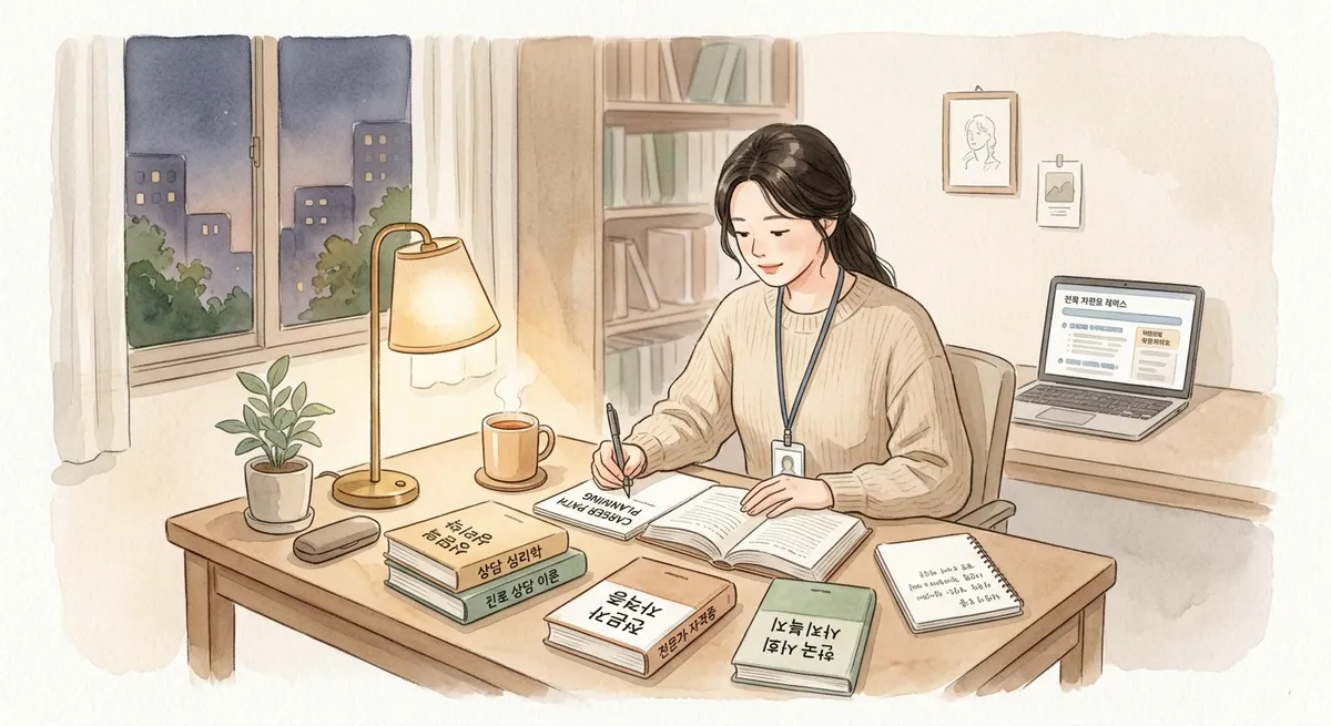 직장인 심리상담사 자격증 준비, 현실적인 로드맵 가이드